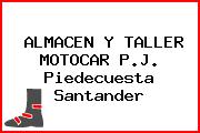 ALMACEN Y TALLER MOTOCAR P.J. Piedecuesta Santander