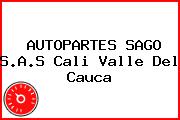 AUTOPARTES SAGO S.A.S Cali Valle Del Cauca