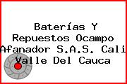 Baterías Y Repuestos Ocampo Afanador S.A.S. Cali Valle Del Cauca