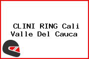 Ver clini ring cali valle del cauca CLINI RING Cali Valle Del Cauca