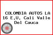 Colombia Autos La 16 E.U. Cali Valle Del Cauca