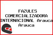 FAZULES COMERCIALIZADORA INTERNACIONAL Arauca Arauca