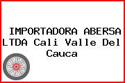 IMPORTADORA ABERSA LTDA Cali Valle Del Cauca