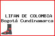 LIFAN DE COLOMBIA Bogotá Cundinamarca