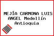MEJÍA CARMONA LUIS ANGEL Medellín Antioquia