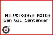 MILU'S MOTOS San Gil Santander