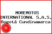 MOREMOTOS INTERNATIONAL S.A.S. Bogotá Cundinamarca