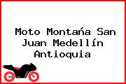 Moto Montaña San Juan Medellín Antioquia