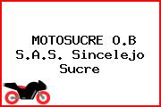 MOTOSUCRE O.B S.A.S. Sincelejo Sucre