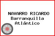 NAVARRO RICARDO Barranquilla Atlántico
