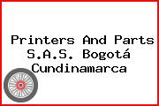 Printers And Parts S.A.S. Bogotá Cundinamarca