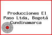 Producciones El Paso Ltda. Bogotá Cundinamarca