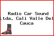 Radio Car Sound Ltda. Cali Valle Del Cauca
