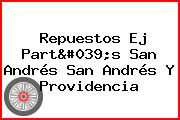 Repuestos Ej Part's San Andrés San Andrés Y Providencia