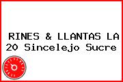 RINES & LLANTAS LA 20 Sincelejo Sucre