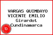 VARGAS QUIMBAYO VICENTE EMILIO Girardot Cundinamarca